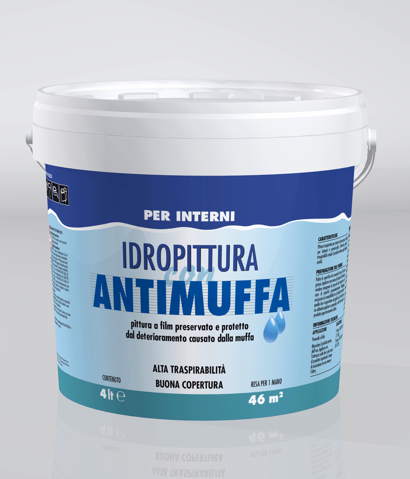 Vendita Idropittura Antimuffa Traspirante Lo Specialista Di Mister Color