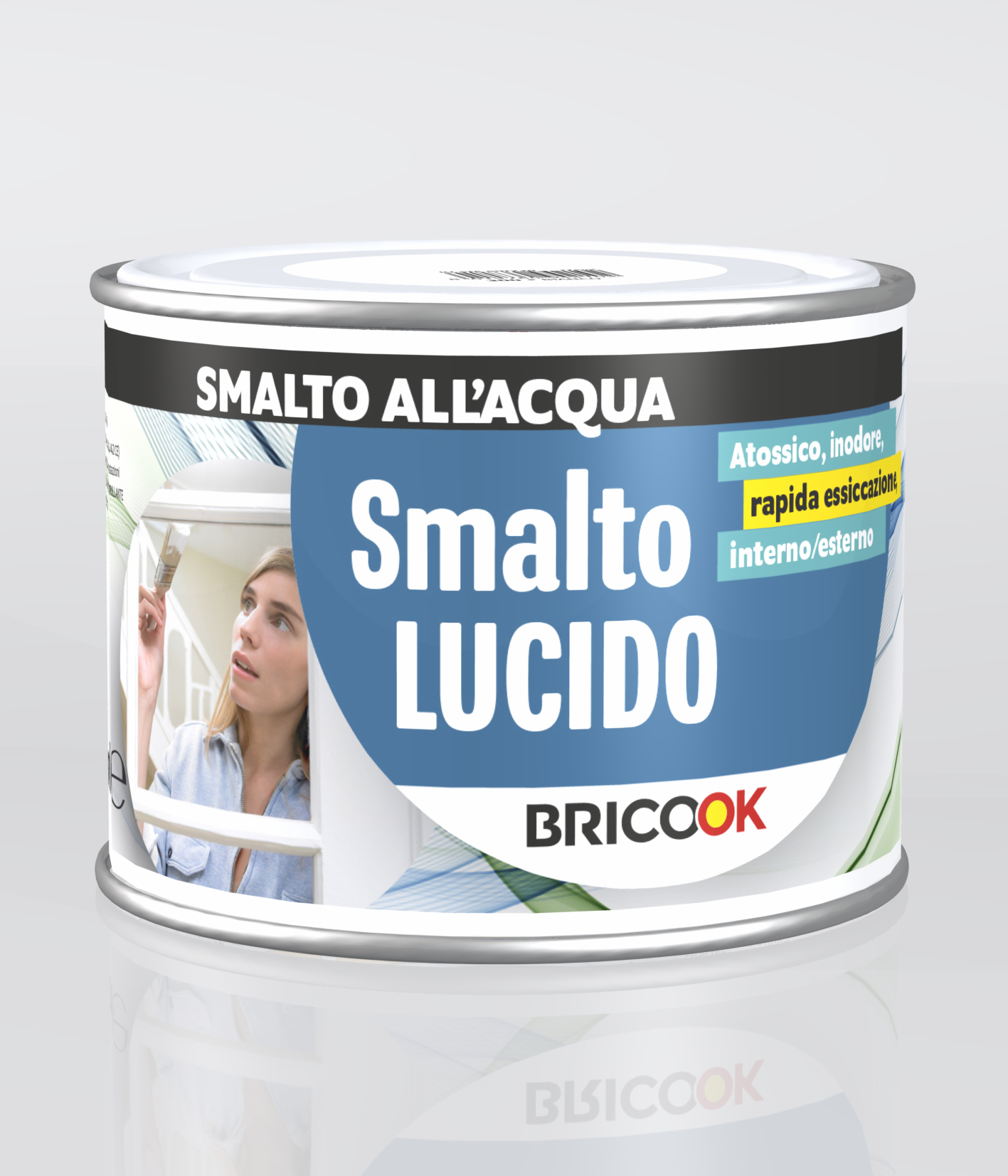 UGP SMALTO ALL'ACQUA Smalto all'acqua acrilico brillante e satinato By  ATTIVA