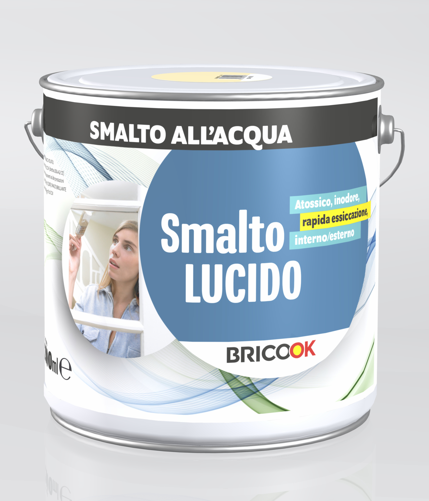 10MINI Color - Smalto all'acqua 100ml - Grigio – COLLA 21 SHOP