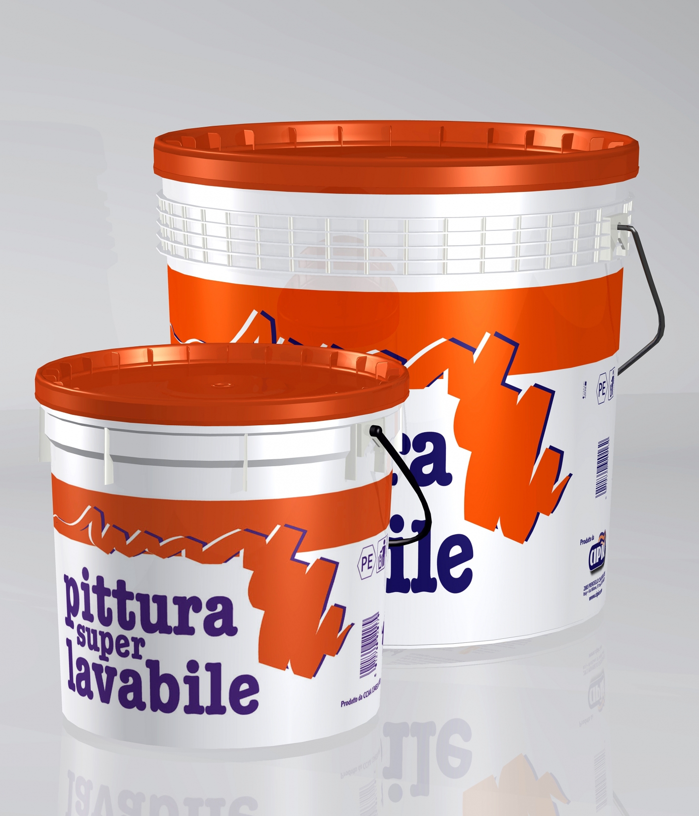 PITTURA LAVABILE CIPIR BIANCA 14 l IDEALE PER SOGGIORNI CAMERE 5-6 m² CON 1  l A 2 MANI