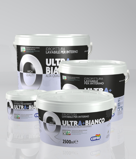 Pittura lavabile UltrA+Bianco